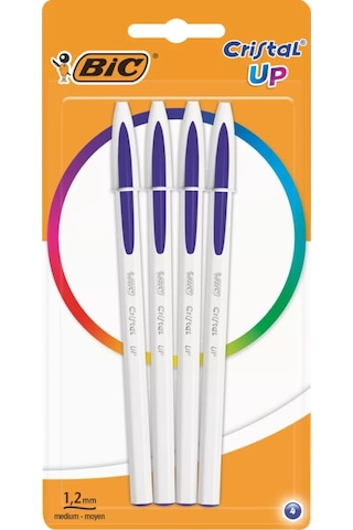 Bıg Bıc Cristal Up Tükenmez Kalem Seti, Mavi, 4'lü Paket 255767425 Mavi