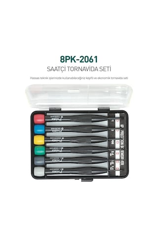 Proskit 8Pk2061 Saatçi Tornavida Seti
