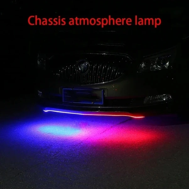 Trendooze Turcoshop11 Kırmızı Mavi 47.24inç Led Araç Işığı, 12v Güvenlik Aydınlatma