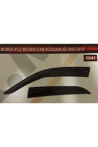 Fiat Albea 4'Lü Mugen Cam Rüzgarlık Seti