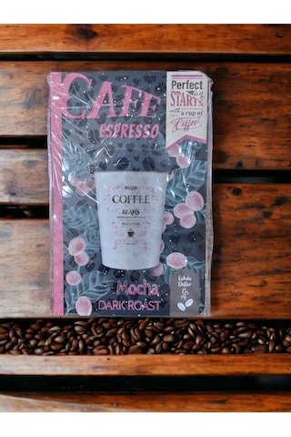 12,5x19,5 Cm 112 Sayfa Çizgili Kokulu Defter Karton Kapak Krem Renk Kağıt 10