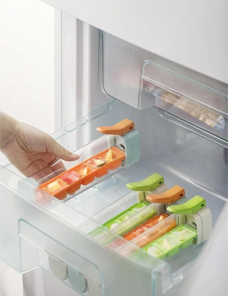 River World Buz Kalıbı Küp Basmalı Çok Renkli