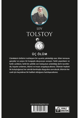 Üç Ölüm - Tolstoy - Maviçatı (dünya Klasikleri)