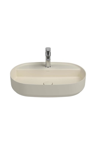 Isvea Infinity Batarya Delikli Tezgah Üzeri Lavabo 60CM Fil Dişi