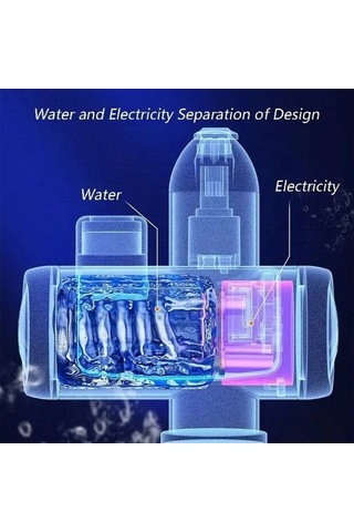Novahub Drkf3 Paslanmaz Çelik Sıcak Su Musluğu Beyaz Beyaz