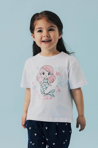 Name It Nmffrejane Ss Nreg Top Beyaz Kız Çocuk Kısa Kol T-shirt 000000000102263517 Beyaz