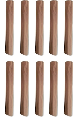 Mandaş Tekstil 10 Adet Halı Hurcu Kılıfı Poşeti 220x40cm Max. 6m Çok Renkli