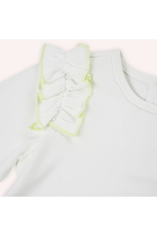 Panço Kız Çocuk Uzun Kollu T-shirt 2421gb05004-4613 001