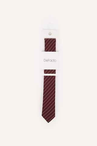 Defacto Çizgili Kravat G5681ax26smbr2 Bordo-br2