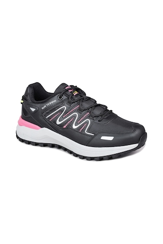 Jump 28792 Siyah - Fuşya Kadın Outdoor Spor Ayakkabı Bej