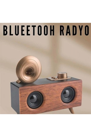 Nostaljik Radyo Bluetooth Bağlantılı Şarjlı Yüksek Ses Kaliteli Yeni Nesil 71313437