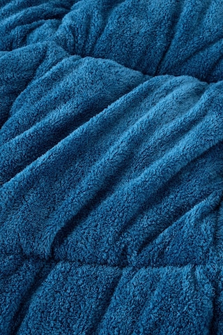 Battal Wellsoft Yorgan Çift Taraflı Yastık Kılıflı 215x235 Cm Mavi