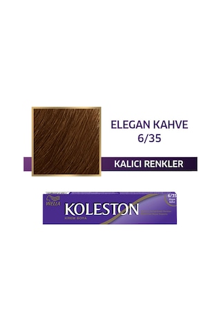 Koleston Single Tüp Saç Boyası 6/35 Elegan Kahve