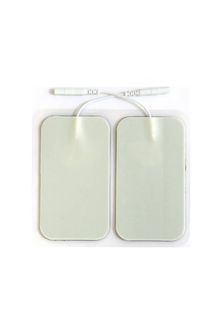 Kablolu Tens Pedi 4X8 Cm Dikdörtgen-4 Adet Fiyatıdır.
