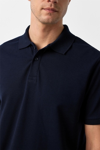 Süvari Lacivert Regular Armürlü Polo Yaka Tişört-37374 Lacivert