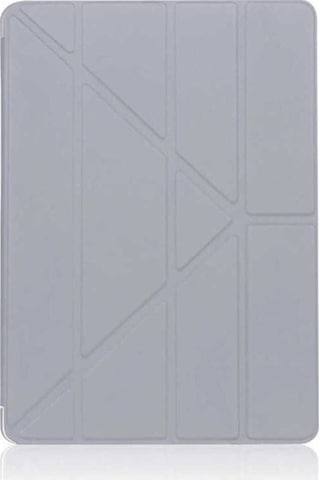 Apple Uyumlu iPad 10.2 8.nesil Kılıf Zore Tri Folding Standlı Kılıf Kapaklı Kılıf