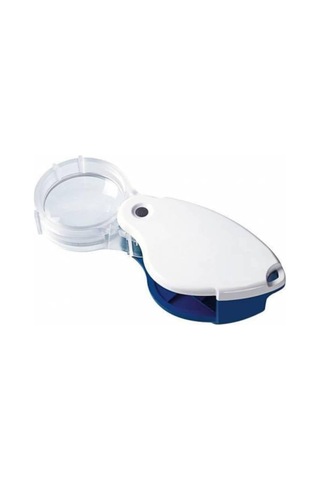 Işıklı Mini Büyüteç, 38mm, 10x Büyütme