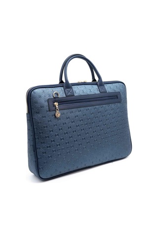 Silver & Polo Silver Polo Lacivert - Lacivert Logolu Kadın Laptop Ve Evrak Çantası Sp1175