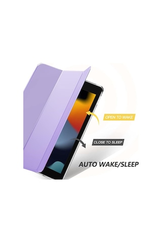 Apple Uyumlu iPad, 8. Ve 9. Nesil 2020 /2021 10.2" Tablet Flip Smart Standlı Akıllı Kılıf Smart Cover