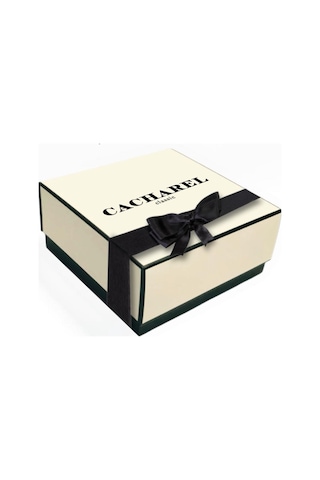 Cc100029kupp Cacharel Classic Paslanmaz Çelik Küpe 18k Altın Kaplama Altın - Çok Renkli