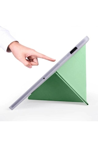 Apple Uyumlu iPad Pro 12.9 Inç 5. Ve 6. Nesil 2021 / 2022 M2 Çip Kalem Bölmeli Standlı Silikon Kılıf Kılıf