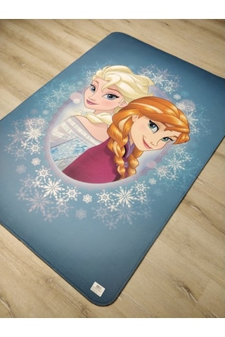 Disneyland Frozen Karlarülkesi Çocuk Halısı Frozen01 120X180 Cm Çok Renkli