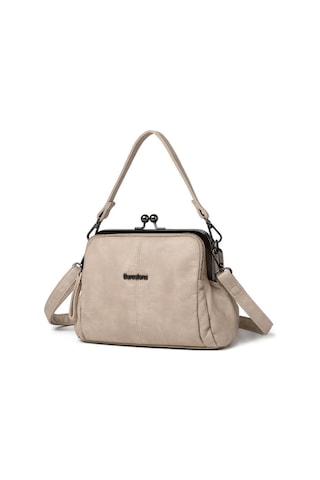Smart Bags Yıkama Deri Burslu Postacı Kadın Çantası 21-k Barcelona 1903-7 Koyu Bej