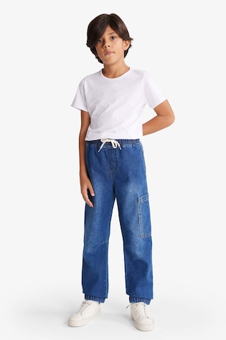 Defacto Erkek Çocuk Jogger Fit Jean Pantolon G3022a825aunm28 Mavi