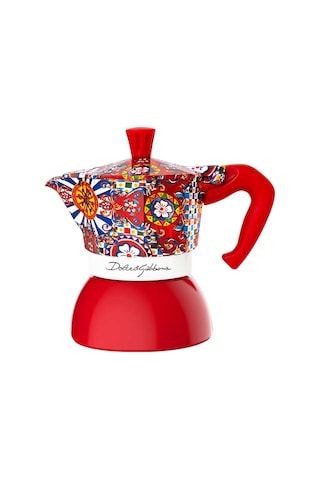 Bialetti Dolce&gabbana Moka Pot İndüksiyon 2 Cups Bı-5337 Bialetti