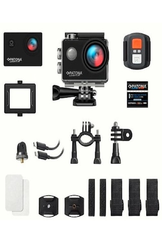 Patona 4235 Platinum Action Cam Life Sl3 Aksiyon Kamerası Siyah