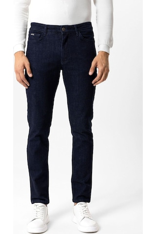 Back And Bond Koyu Lacivert Slim Fit 5 Cepli Denim Pantolon Çok Renkli