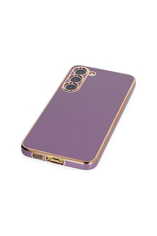 Samsung Uyumlu Galaxy S23 Kılıf Volet Luxury Seri Kamera Korumalı Silikon Kapak