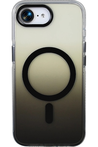 Apple Uyumlu iPhone 16e Kılıf M-safe Şarj Özellikli Transparan Renk Geçişli Zore Toros Kapak