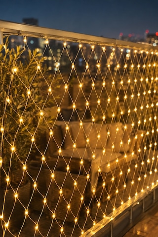 Led File Işık Dekoratif Ağ Led Aydınlatma İç Mekan Balkon Bahçe Süsü Yeni Nesil 1