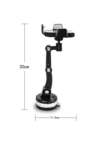 Biishe Jel Vantuzlu Cama Takılabilen Güçlü 360 Derece Dönebilen Ayarlanabilir Araç Içi Vantuzlu Tel