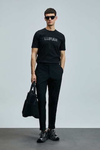 Lufian Erkek T Shirt 111020240 Siyah Siyah