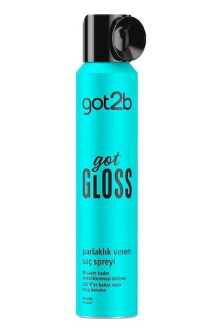 Got2b Gloss Parlaklık Veren Saç Spreyi 200 ML X2 ADET