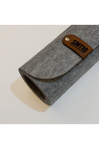 Sintio 50x100 Kaydırmaz Taban İlavesiz Keçe Mousepad Açık Gri