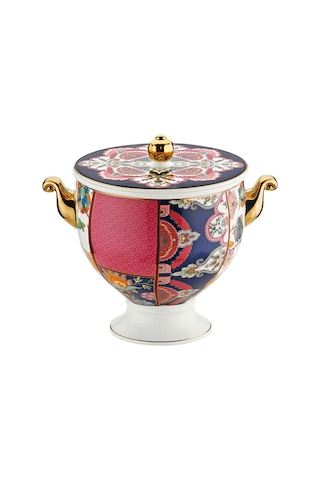 Lucky Art Etro Bone Kulplu Kavanoz 15 Cm Lyhd 789 Çok Renkli