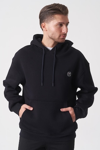 White Stone Rio De Janeiro Sw2502 Hoodle Slim Fit Pamuklu Likralı Sweatshirt Lacivert