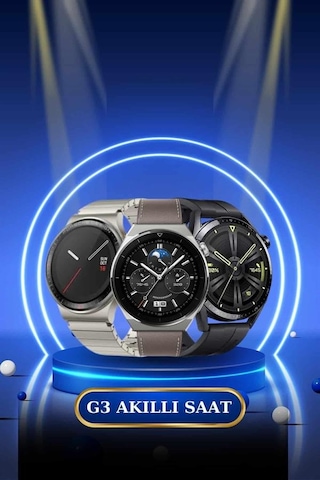 Kablosuz Bluetooth Bağlantılı Kulaklık Ve Dokunmatik Ekran Akıllı Saat Arama Cevaplama