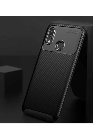 Huawei P20 Lite Kilif Karbon Silikon Case 389460410