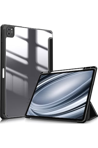 Apple Uyumlu iPad Pro 11 M4 2024 Kılıf Grafiti Şeffaf Kalem Bölmeli A2836 A2837 A3006 Kılıf
