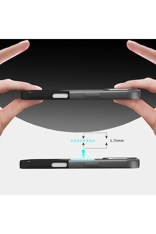 Apple Uyumlu iPhone 16 Plus Kılıf M-safe Şarj Özellikli Mıknatıslı Redclick Duble Kapak