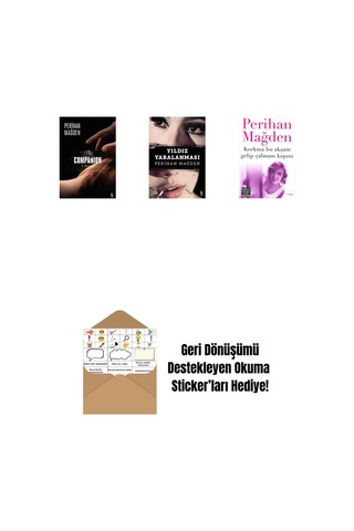 The Companion + Yıldız Yaralanması + Korkma Bu Akşam Gelip Çalmam Kapını + Okuma Sticker'ları