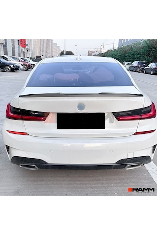 Bmw G20 Bagaj Stil Spoileri Parlak Karbon