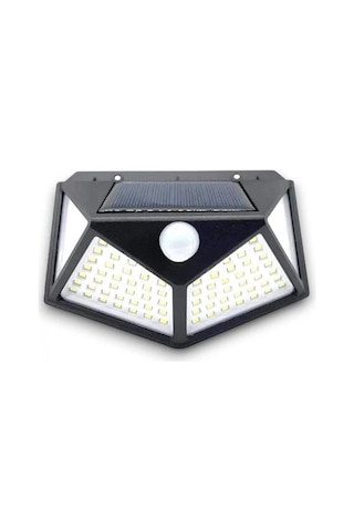 Yx-100 100 Led Solar Bahçe Aydınlatma Lambası Hareket Sensörlü 3 Modlu