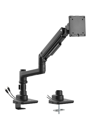Tekli Ultra Geniş Monitör Kolu 17 "-49" 20kg Typ-c / Usbçıkış...