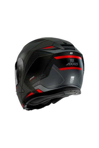 Axxis Gecko Sv Capıtal B1 Çene Açılır Motosiklet Kaskı Mat Siyah