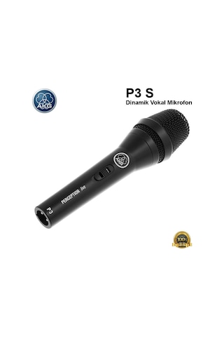 Akg P3 S Dinamik Vokal Mikrofon